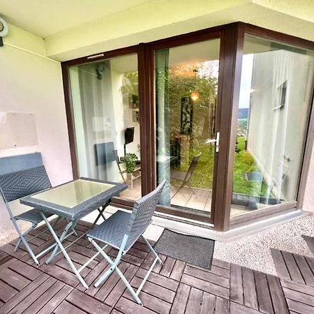 Joli Studio Cosy, Vue Magnifique Et Terrasse Privee Gérardmer Exteriér fotografie