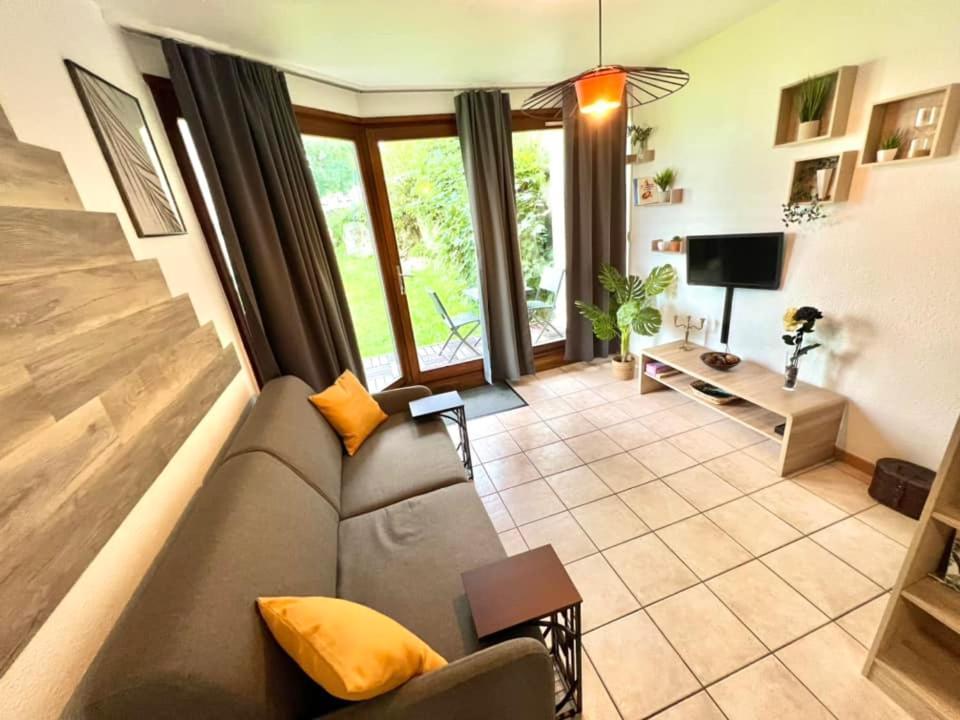 Joli Studio Cosy, Vue Magnifique Et Terrasse Privee Gérardmer Exteriér fotografie