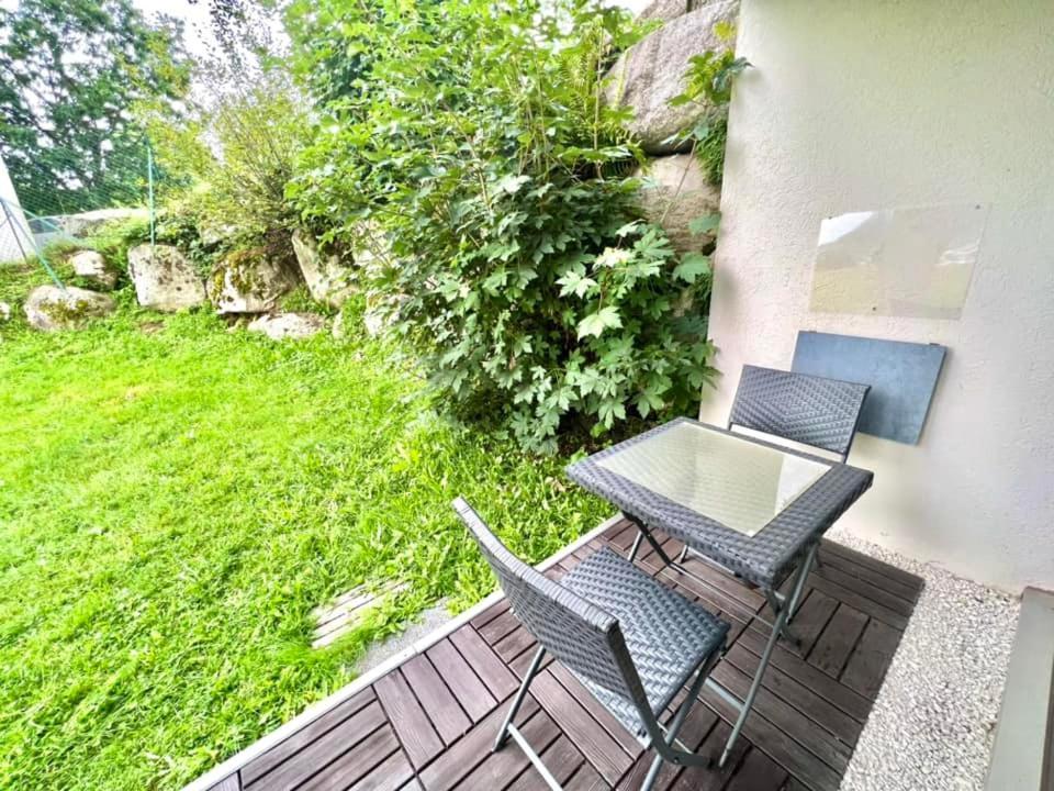 Joli Studio Cosy, Vue Magnifique Et Terrasse Privee Gérardmer Exteriér fotografie